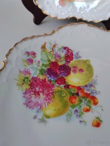 Vynikající porcelánový talíře od manufaktury Bauscher Weiden - 8