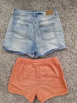 2x riflové kraťasy 12-14 let - 8