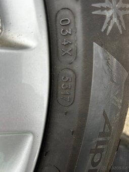 Audi A6, 225/55/17 zimní sada - 8