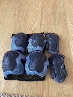 K2 Athena Alu inline brusle + chrániče vel. 39,5 - 8