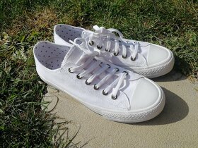 Nové - Bonprix tenisky bilé 40 - 8