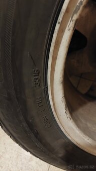 Originální Audi disky 7Jx15 H2 ET39 s pneumatikami Bridgesto - 8