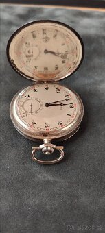 Ulysse Nardin stříbrné kapesní hodinky - 8