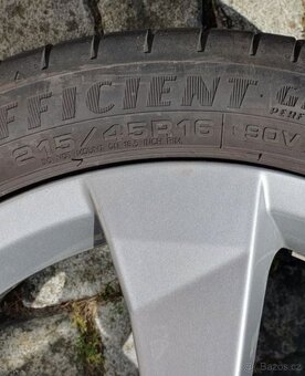 Alu kola audi 5x100 r16 7j et34 pneu 215/45/16 - 8
