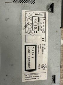 Fiat Croma rádio a klima panel - 8