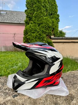 Motokrosová přilba Cassida Cross Cup two XL - 8