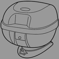 Kufr na motocykl / moped Nonfango 632 - 8
