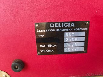 Prodám klávesy Delicia MINI typ 807 - 8