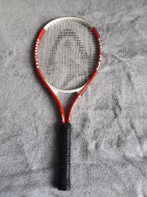 TENISOVÁ RAKETA HEAD+OBAL+MÍČE ZDARMA. PŮV.C.=4.200,- - 8