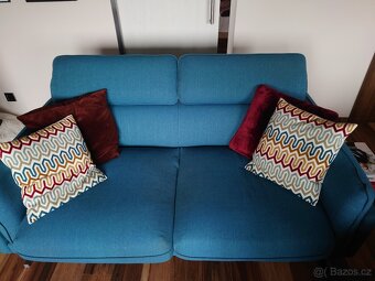 Prodám luxusní sedačku 3+2 - velmi pěkná (Francie) - 8