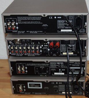 Minikomponet system DENON - CD,tape a MD deck, receiver, DO - 8