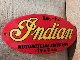 znak smaltovany indian - 8