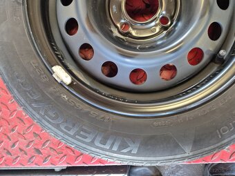 Renault disky 5,5J 4x100,ET36+175/65R14 Hankook Kinergy 4mm - 8