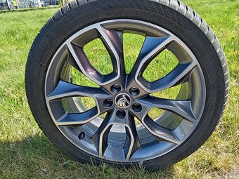 Originál ALU kola Škoda Scala Kamiq R18 + zimní pneu - 8