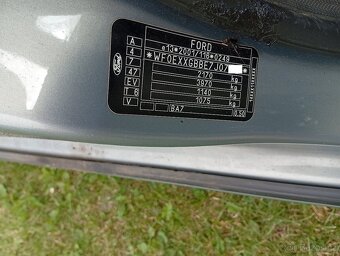 FORD MONDEO MK4 RV 2008/9, PŘEDEK KAPOTA, NÁRAZNÍK APOD. - 8