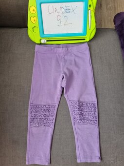 9x Legíny, 1x tepláky, 1x kalhoty- 11x, vel 92 (příp. 86/96) - 8