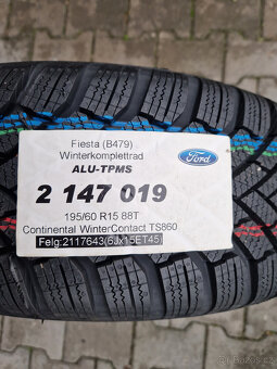 4x108 r15 kola ford fiesta disky alu 195 60 15 elektrony R15 - 8