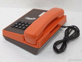 Retro telefon Tesla Es3620 - 1987 ČSSR - 8