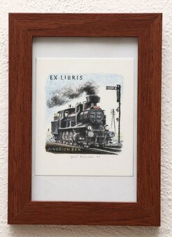 Jiří Bouda - Ex libris železnice - 8