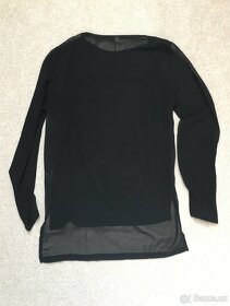 Pepe Jeans černé tričko s dlouhým rukávem, vel. XS - 8