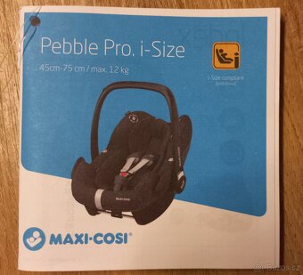 Autosedačka MAXI-COSI Pebble Pro i-Size (vajíčko) - 8