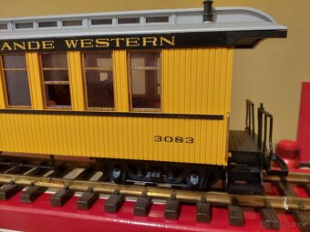 LGB 3083 zavazadlový vůz Denver a Rio Grande Western - 8