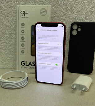 🍏 Apple iPhone 12 MINI 64GB - Red (12m. ZÁRUKA) + DÁRKY - 8