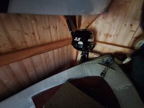 Laminátová loď + motor 3.5 - 8