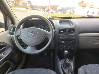 Renault Clio 1.2 MÁLO NAJETO serviska KLIMA - 8