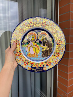 Rosenthal Závěsný vánoční talíř 28 cm, rok 1982 - 8