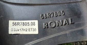 ALU kola Ronal + zimní pneu Continental - 8
