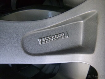 Letní alu sada kola originál Fiat 500 L 5x98 7Jx17 ET41 - 8