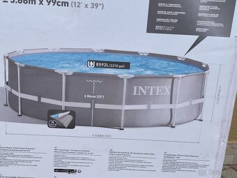 INTEX Bazén konstrukce Prism Frame Set 3.66×0,99m - 8