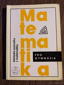 Učebnice matematiky pro gymnázia - 8