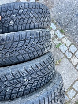 Zimní pneu 165/65 r14 nádherný vzorek - 8