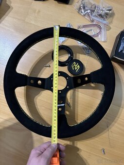 3 RAMENNÝ ZÁVODNÍ VOLANT RACES CORSA RS, 350MM - 8
