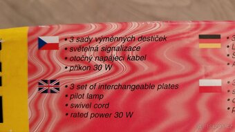 ETA Krepovací kleště na vlasy, 3 různé nástavce - 8