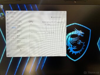 Herní Notebook MSI- i9-13900H-RTX-4070-8GB-105 W (MUX Switch - 8