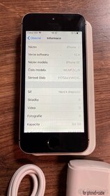 iPhone SE 64GB Space Gray, iOS 12.4 - 8