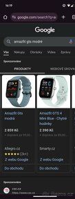 Chytré hodinky Amazfit GTS - 8