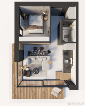 Prodej investičních apartmánů TREESNA lake villas & SPA - 8