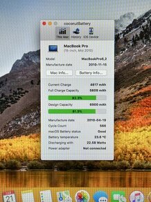 MacBook Pro 15" 2010 6GB RAM 250GB SSD - 8