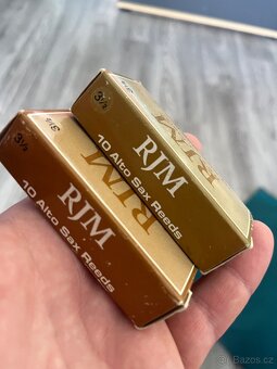 Predám vintage plátky na alt saxofón rico 70/80 roky - 8