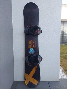 Snowboard GRAVITY NANO včetně vázání, 150 cm + boty - 8