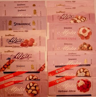 SBĚRATELSKÁ SBÍRKA OBALŮ OD ČOKOLÁDY r. 1966-1975 - 8