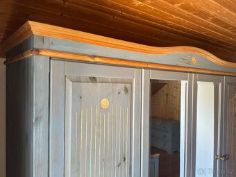 Exkluzivní celomasivní ložnice NORDKIEFER, velký komplet - 8