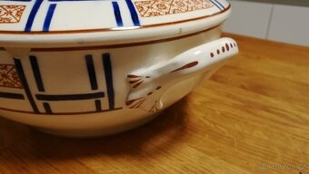 ART DECO KAMENINOVÁ SESTAVA LONGWY FRANCIE - 8