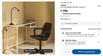 stul stolek - psaci, kosmeticky - 8