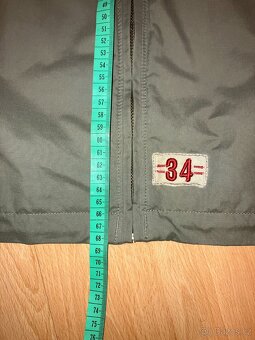 Pánská jarní bunda (šedozelená) - 8
