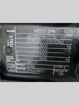 Iveco Daily 65C17do 3.5t N1 novy sklápěč - 8